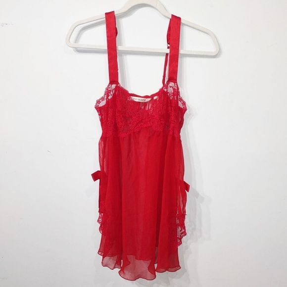Victoria's Secret Other - Victoria's Secret chiffon and lace babydoll size S